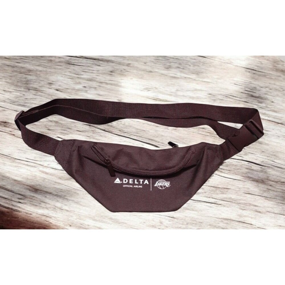 Delta Official Airline for the Los Angeles Lakers Basketball Fanny Waist Pack